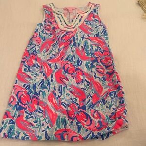 Lilly Pulitzer Pink and Blue Kids Dress